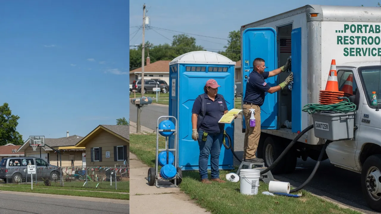 Portable Toilet Rental in Blackburn, MO near me